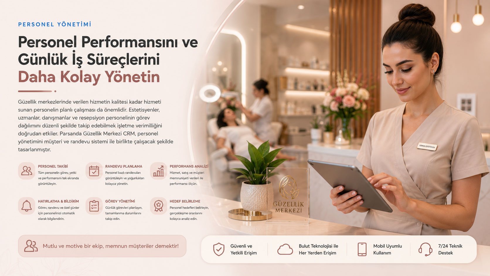 Güzellik Merkezi Personel Yönetimi